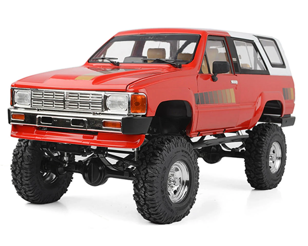 RC4WD Trail Finder 2 1/10 RTR 4WD Electric Trail Truck w/1982 Toyota Pickup Body (Red) w/2.4GHz Transmitter – image 2