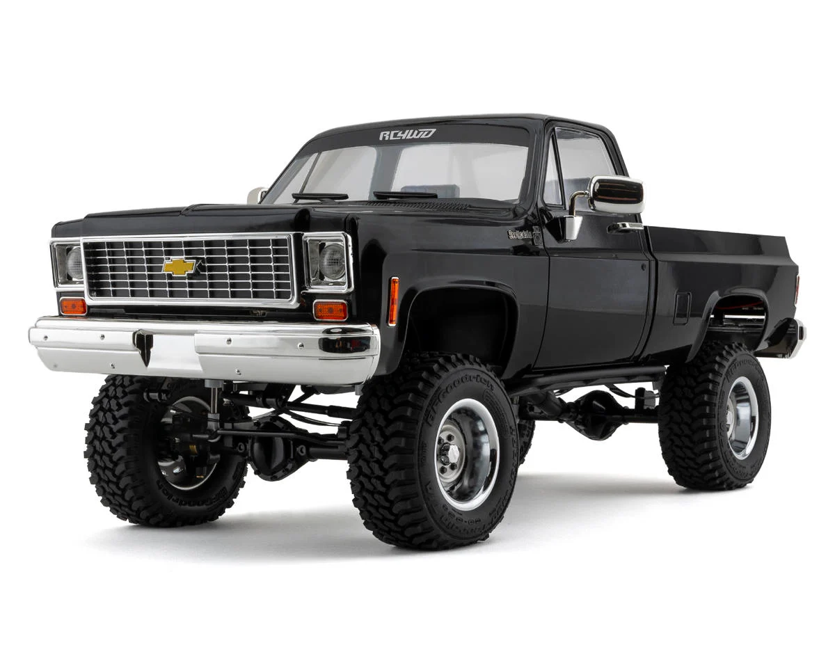 RC4WD Trail Finder 2 "LWB" RTR Scale Truck w/Chevrolet K10 Scottsdale Hard Body (Black) – image 2