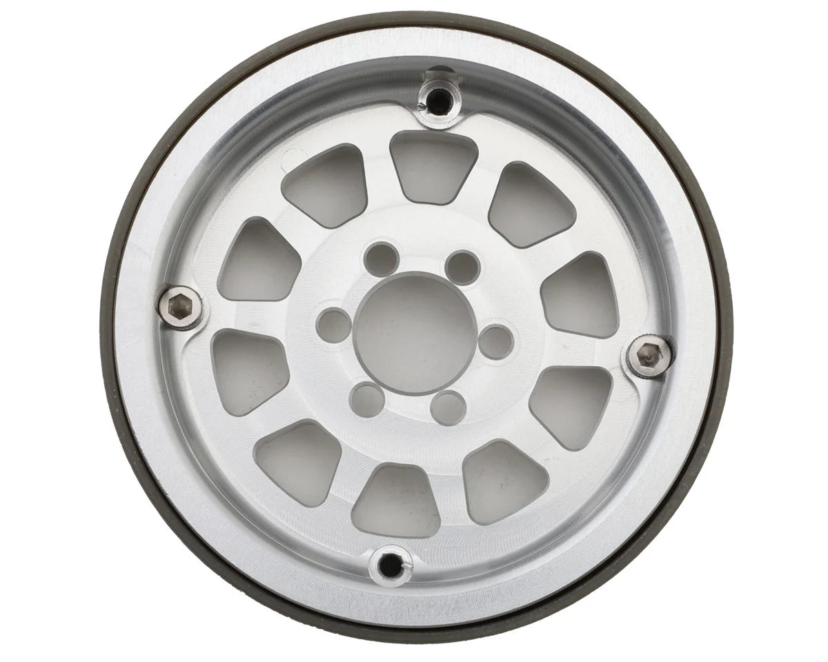 Vanquish Products Battle Born Wheels Sierra 2.2 Beadlock Crawler Wheels (Clear) (2) – image 3