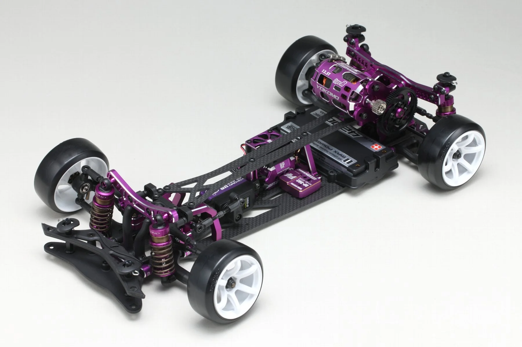 SD 3.0 SUPER DRIFT RWD 1-10 RC Drift Car kit SD3.0  PURPLE [Yokomo] SDR-030P LIMITED – image 4