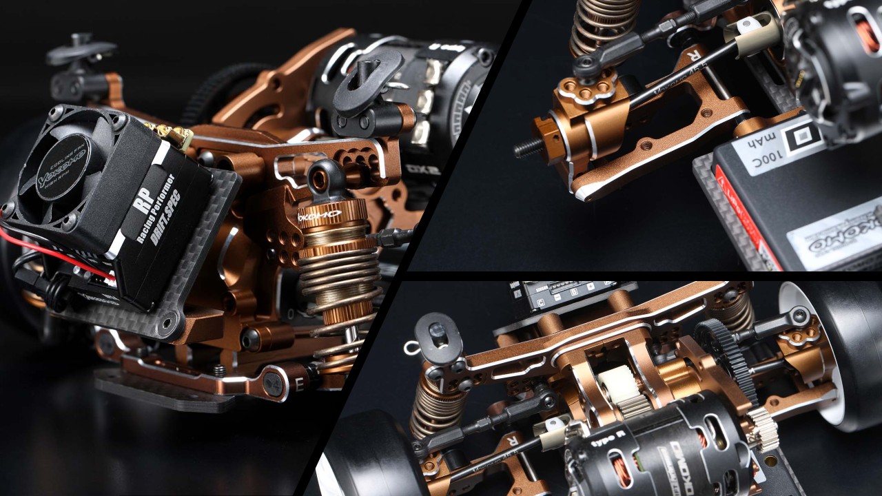 Yokomo – Limited Edition 1/10 RC Drift Chassis Kit SD 3.0 Kit – (Bronze) – #SDR-030CBZ – image 4
