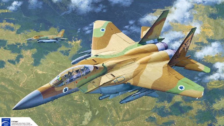 Academy 1/48 F-15I Ra’am "ISRAELI AIR FORCE" – image 1