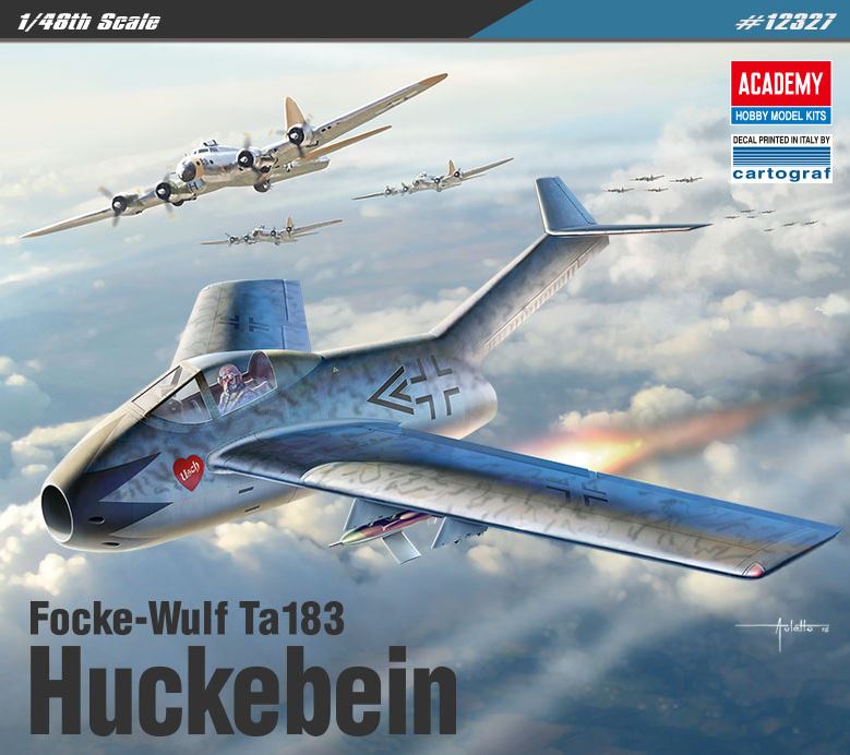 Academy 1/48 Focke-Wulf Ta183 Huckebein – image 1