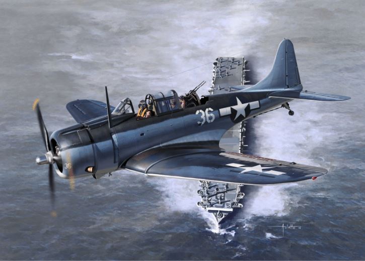 Academy 1/48 USN SBD-5 "BATTLE OF THE PHIIIPPINE SEA" – image 1