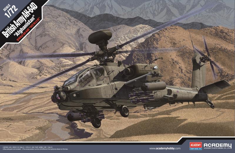 Academy 1/72 British Army AH-64 "AFGHANISTAN" – image 1