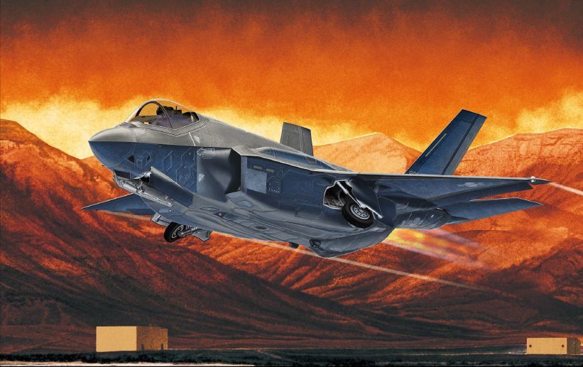 Academy 1/72 F-35A "SEVEN NATION AIR FORCE" – image 1