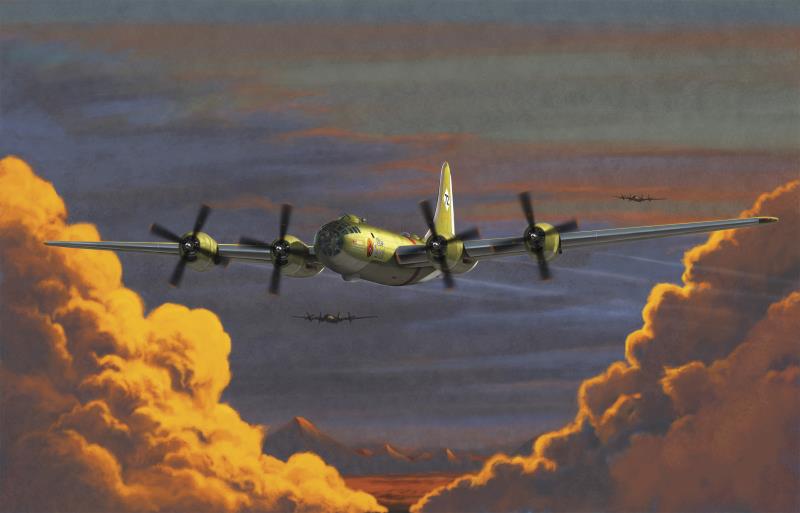 Academy 1/72 USAAF B-29A "OLD BATTLER" – image 1