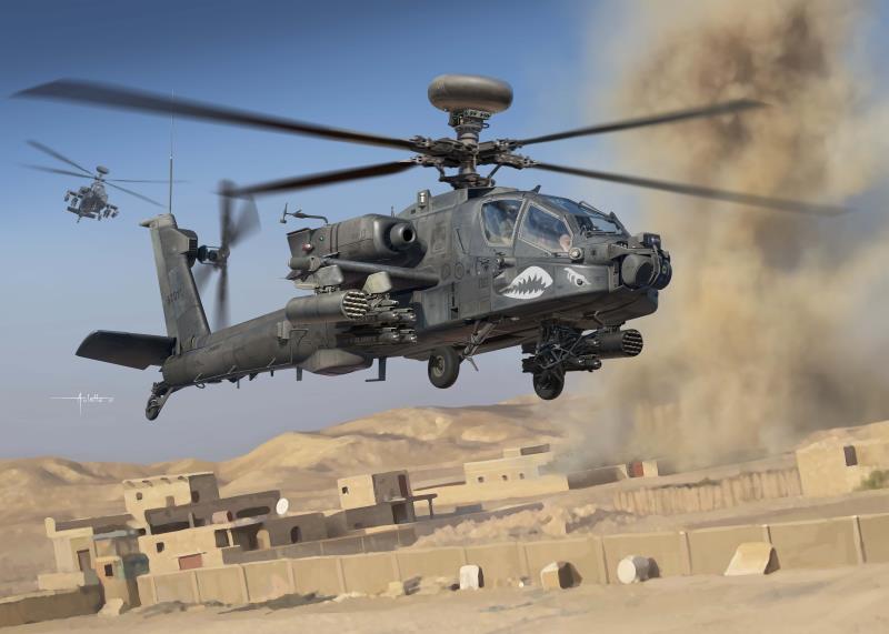 Academy 1/72 U.S.ARMY AH-64D Block II "LATE VERSION" – image 1
