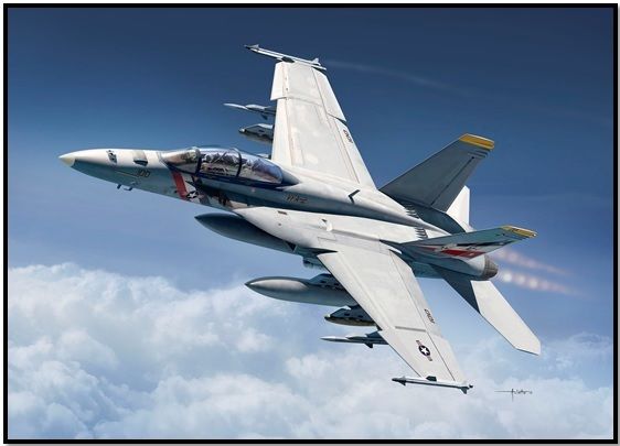 Academy 1/72 USN F/A-18F "VFA-2 BOUNTY HUNTERS" – image 1