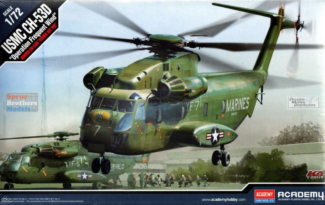 Academy 1/72 USMC CH-53D Operation Frequent Wind – image 1