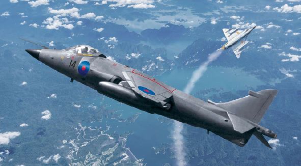 Academy 1/144 Sea Harrier FRS.1 - New Design – image 1