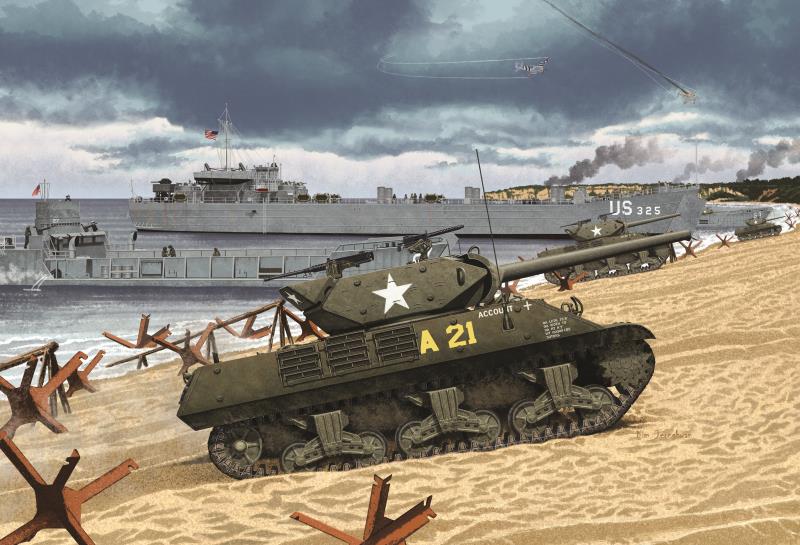 Academy 1/35 US Army M10 Gmc "ANNIV.70 NORMANDY INVASION 1944" – image 1