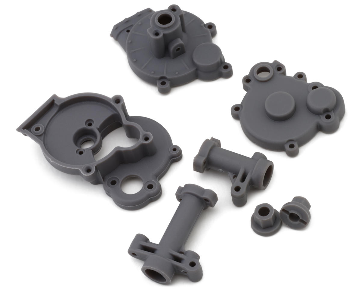 1RC Racing 1/18 Rear End Axle Housing (Grey) (Midget/Sprint/EDM/Late Model) – image 1