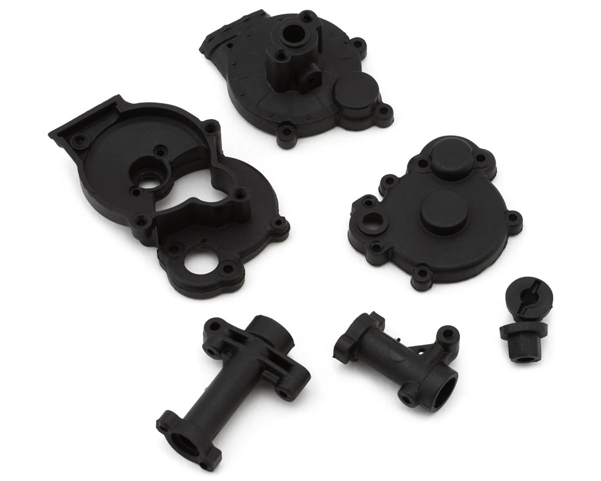 1RC Racing 1/18 Rear End Axle Housing (Black) (Midget/Sprint/EDM/Late Model) – image 1