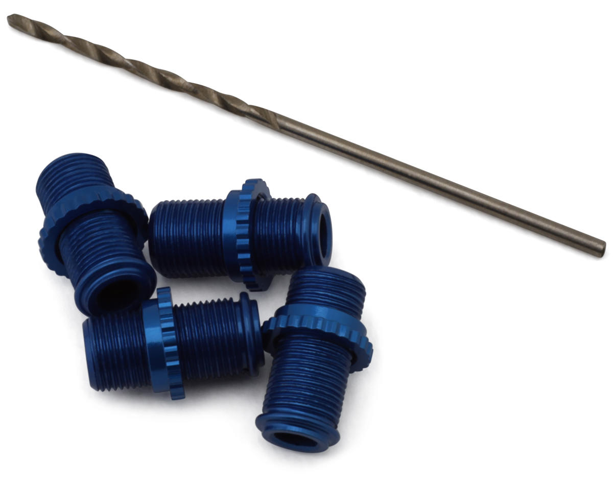 1RC Racing 1/18 Threaded Aluminum Shock Body Set (Blue) (4) – image 1