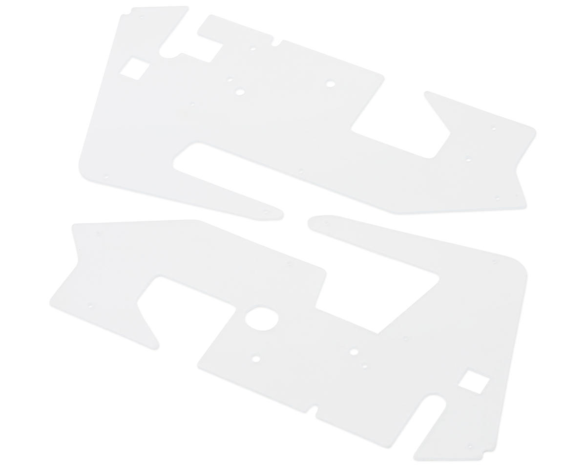 1RC Racing 1/18 Silver Crown Lexan Side Panels (2) (Clear) – image 1