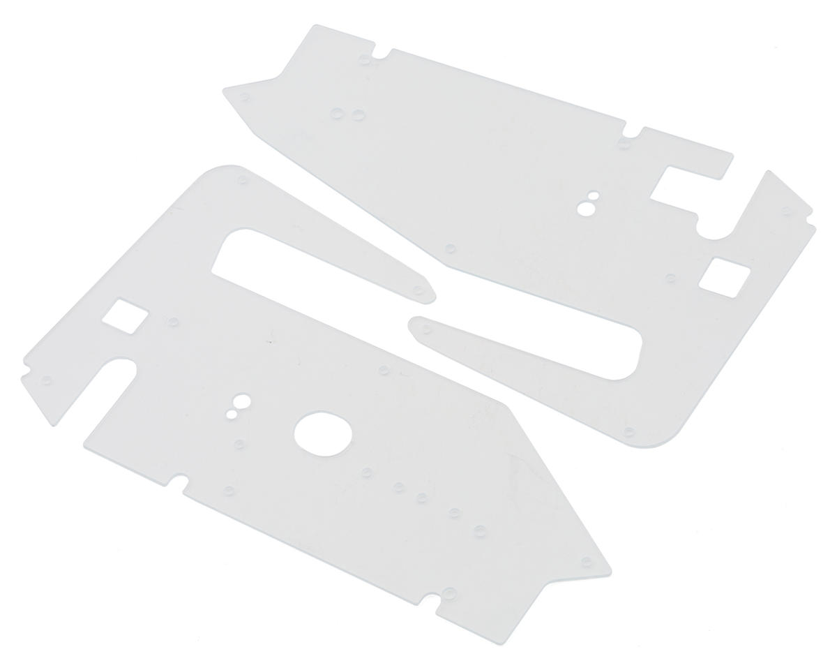 1RC Racing 1/18 Midget 4.0 Body Side Panel Set (Clear) – image 1