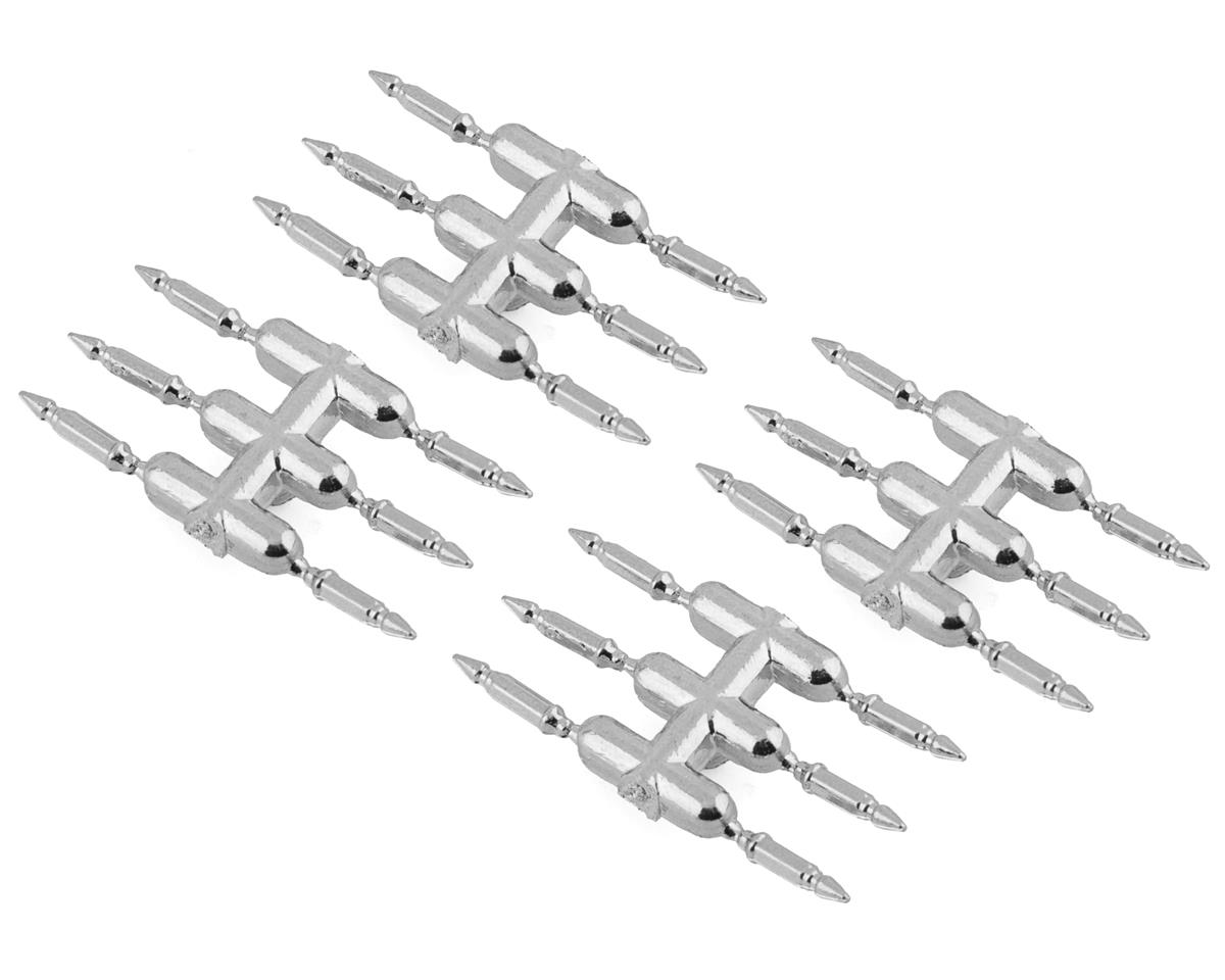 DS Racing Drift Element Scale Bullet Lug Nuts (Chrome) (24) – image 1