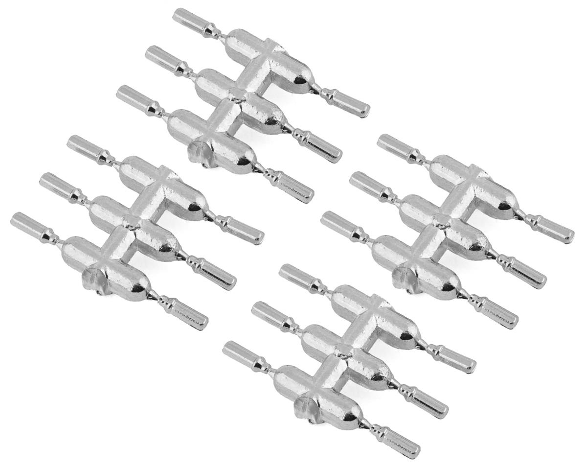 DS Racing Drift Element Scale Lug Nuts (Chrome) (24) (Long) – image 1