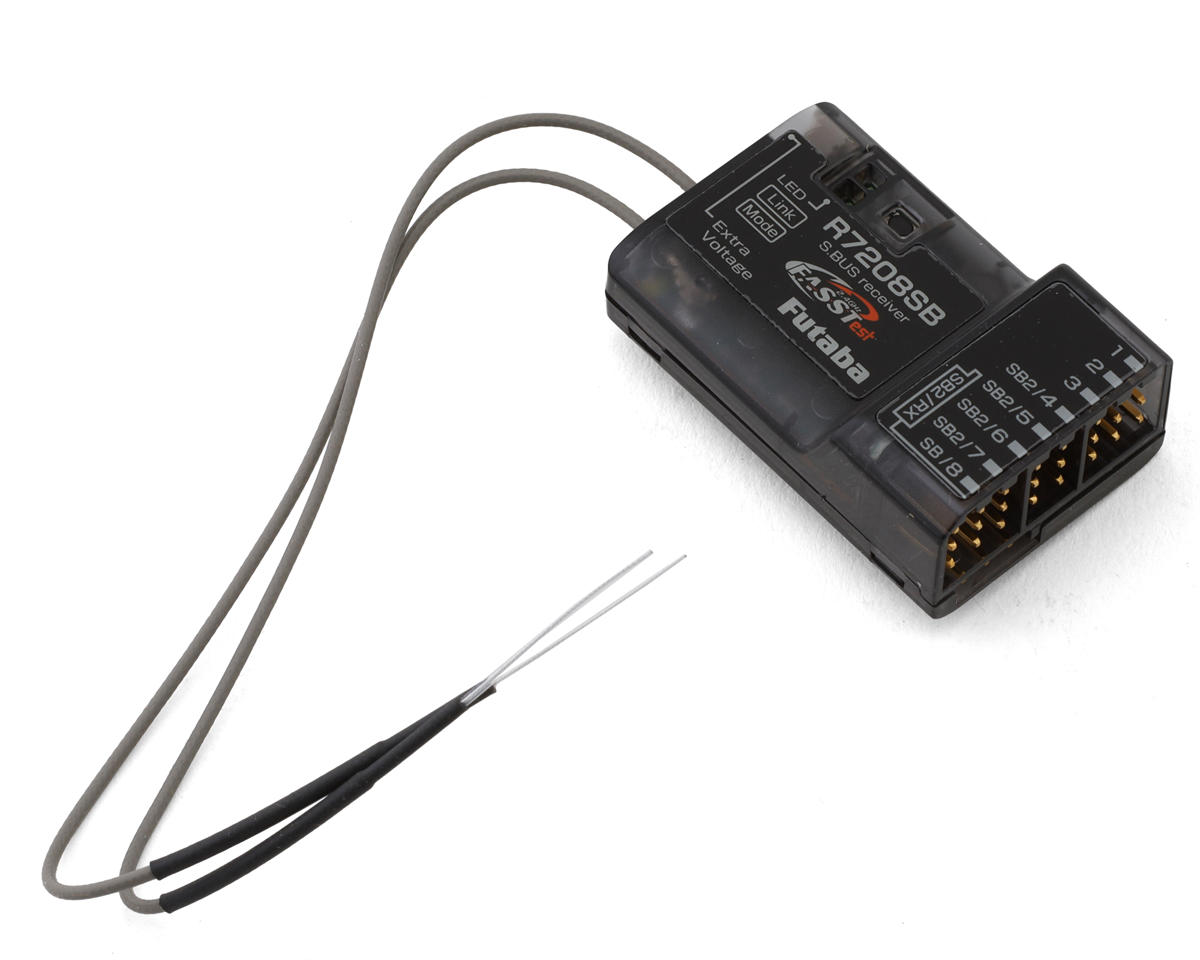 Futaba R7208SB 2.4GHz 8-Channel FASSTest S.BUS2 Telemetry Receiver – image 1