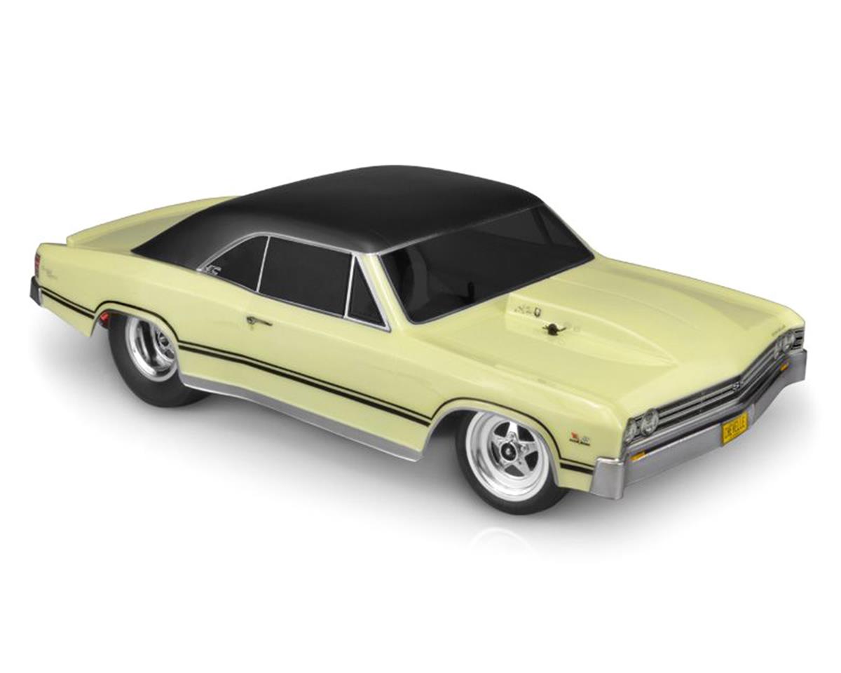 JConcepts 1967 Chevy Chevelle Street Eliminator Drag Racing Body (Clear) – image 1