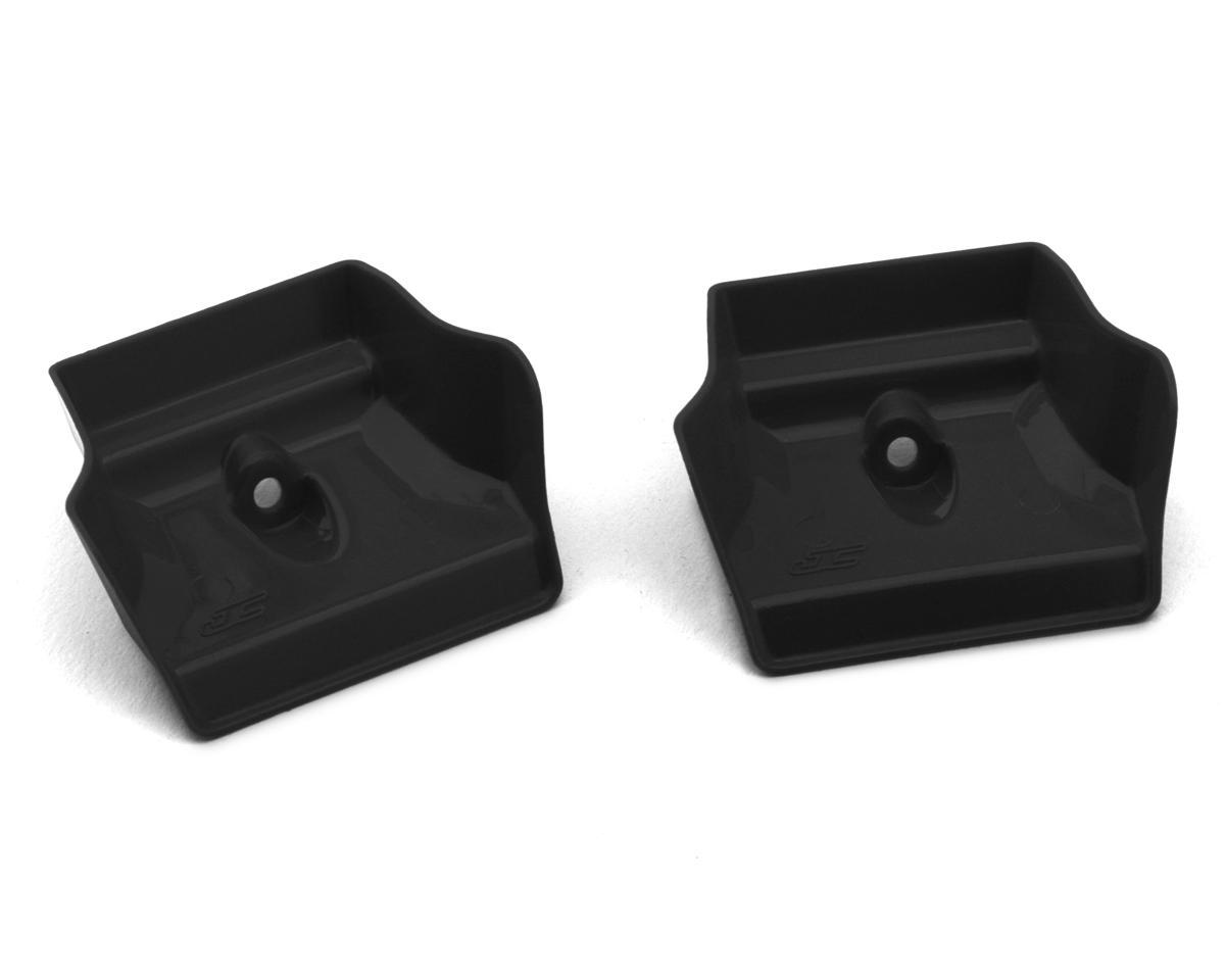 JConcepts Associated RC8B4.1/RC8B4.1e 1/8 Molded Front Wings (Black) (2) – image 1