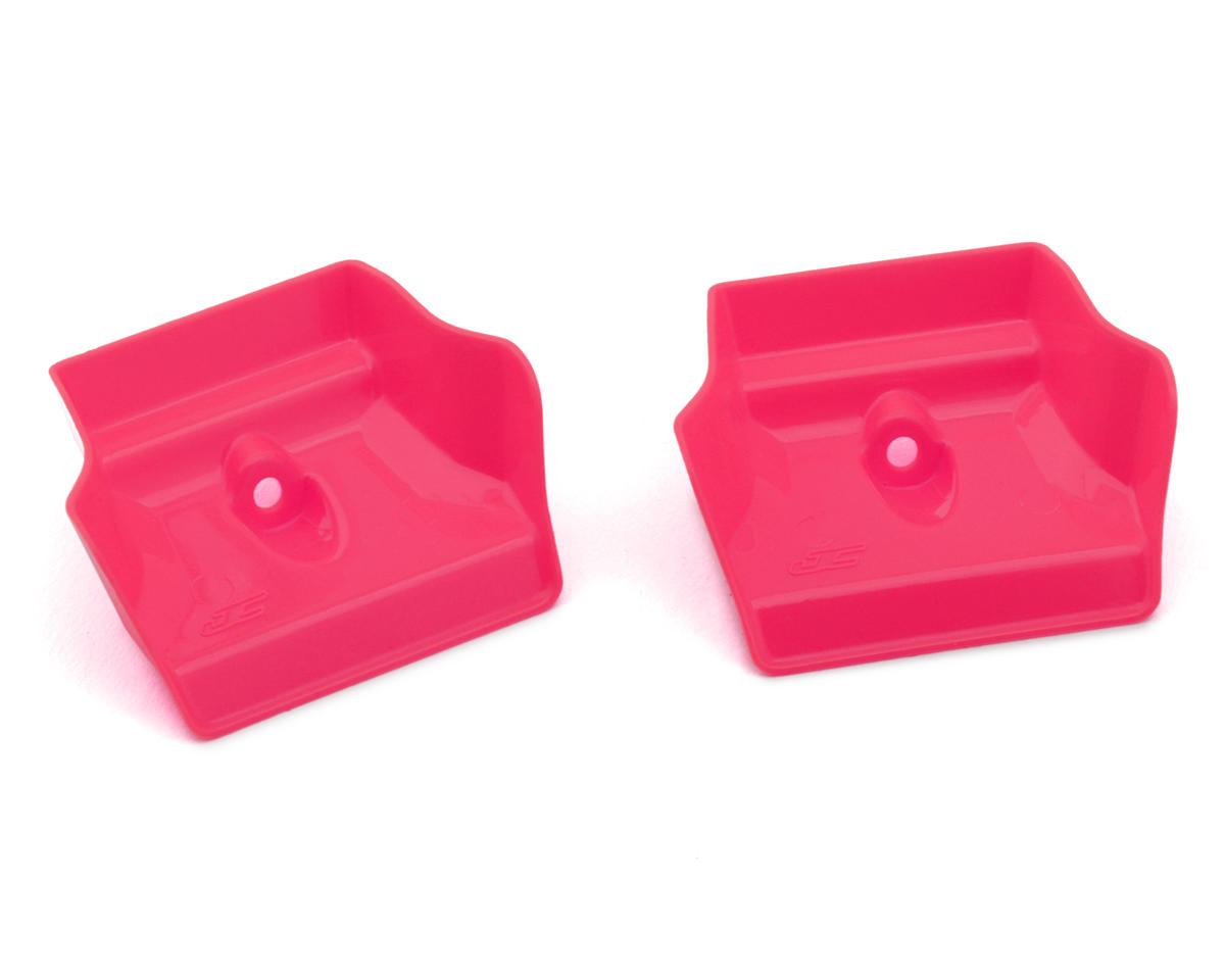 JConcepts Associated RC8B4.1/RC8B4.1e 1/8 Molded Front Wings (Pink) (2) – image 1