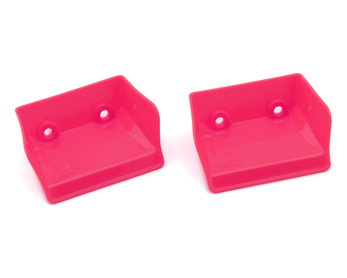 JConcepts Tekno NB48 2.2/EB48 2.2 1/8 Molded Front Wings (Pink) (2) – image 1