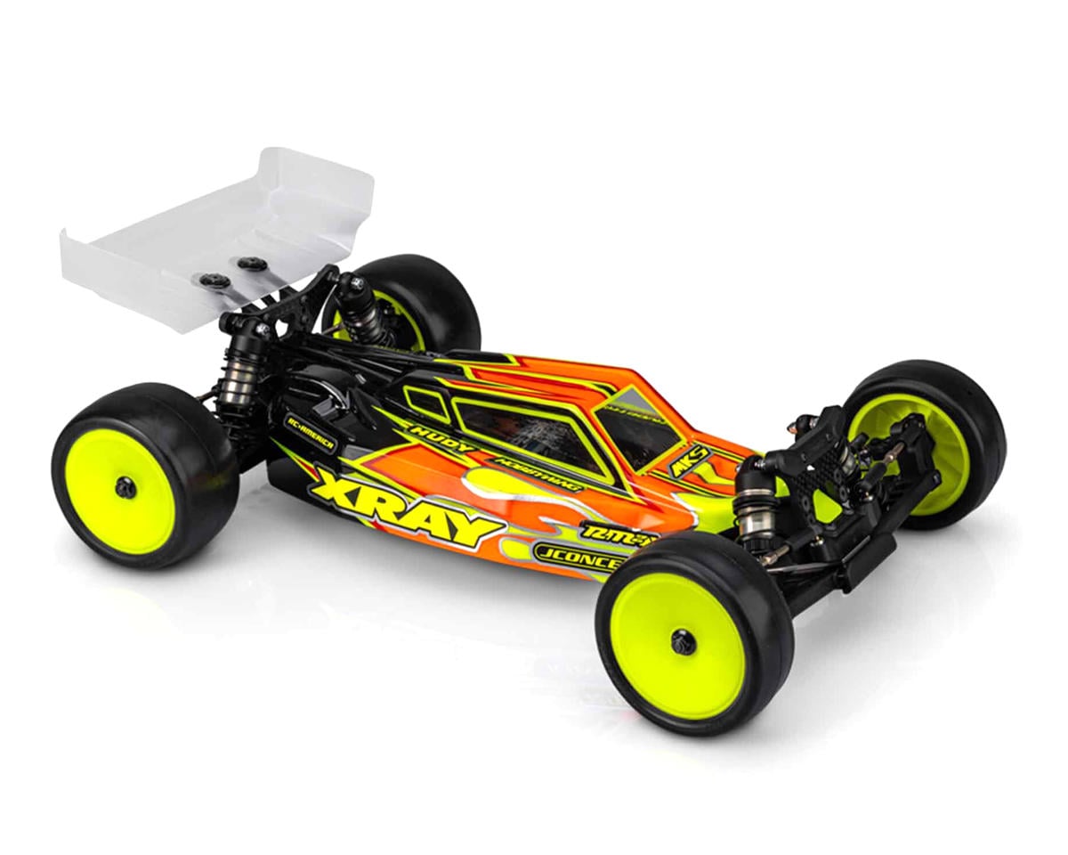 JConcepts XRAY XB2 2025/2026 "S2" 1/10 Buggy Body (Clear) (Lightweight) – image 1