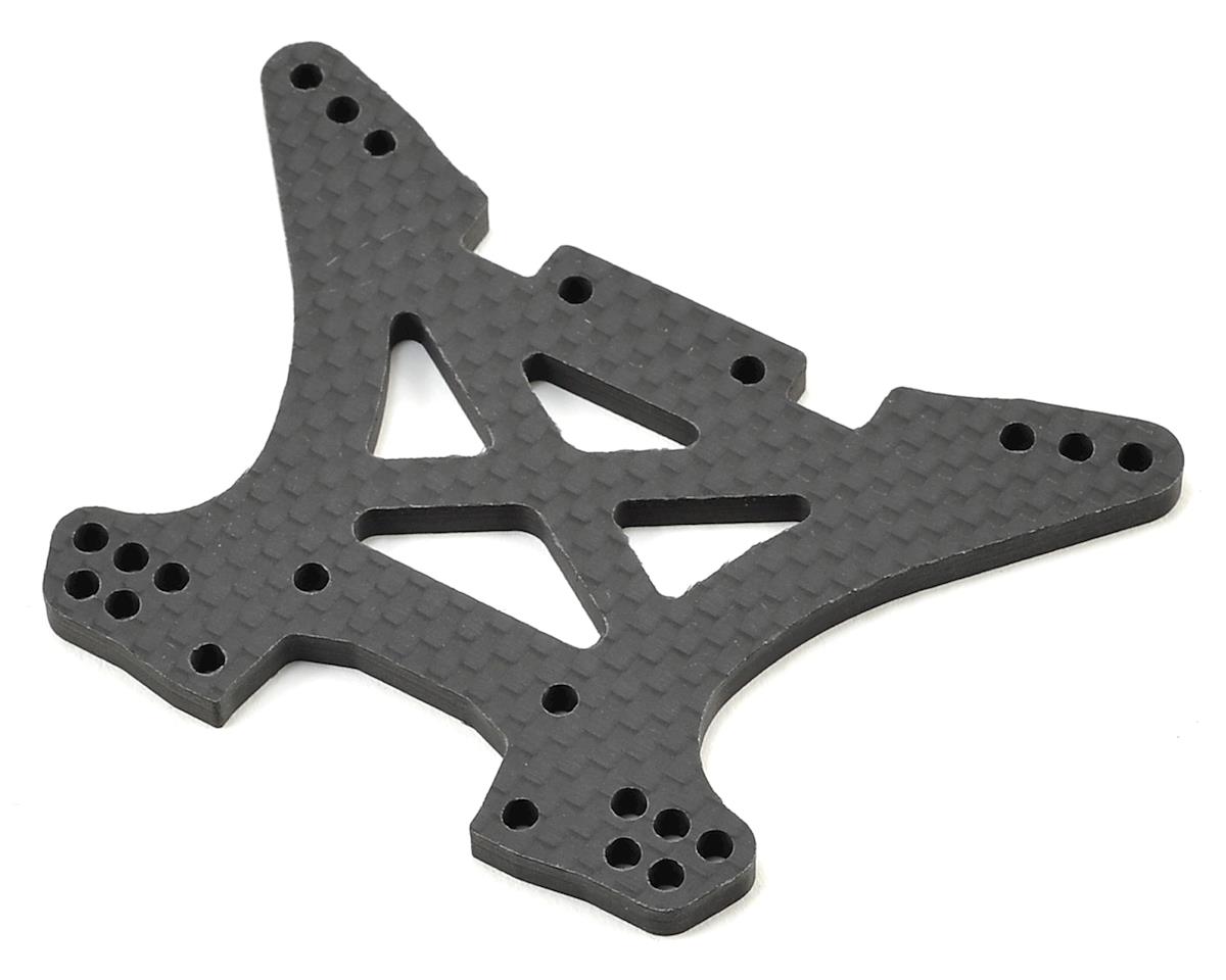 JConcepts MT 4.0mm Carbon Fiber Rear Shock Tower for Traxxas 4x4 Slash/Stampede – image 1