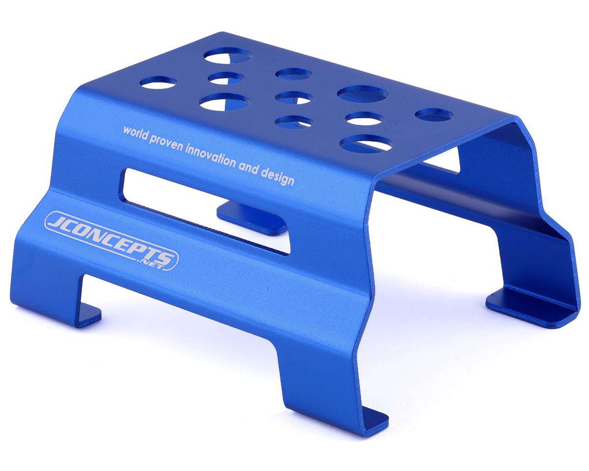 JConcepts Metal Car Stand (Blue) – image 1