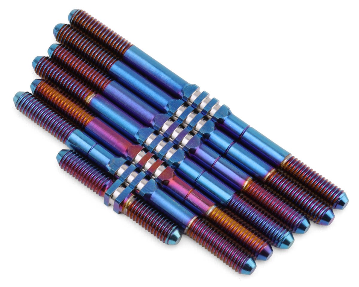 JConcepts Schumacher Cat L1R Fin Turnbuckle Kit (Blue) – image 1
