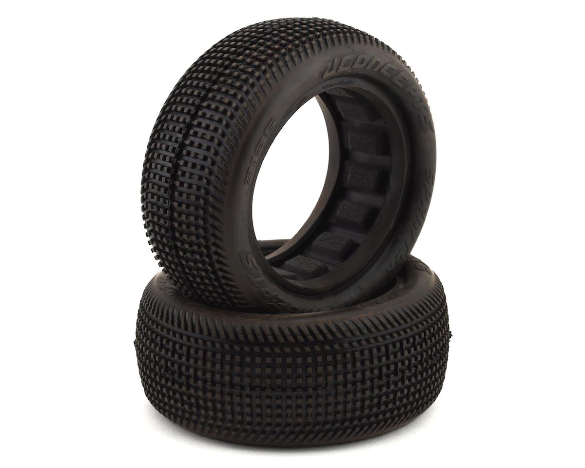 JConcepts Sprinter 2.2" 4WD 1/10 Front Buggy Dirt Oval Tires (2) (R2) – image 1