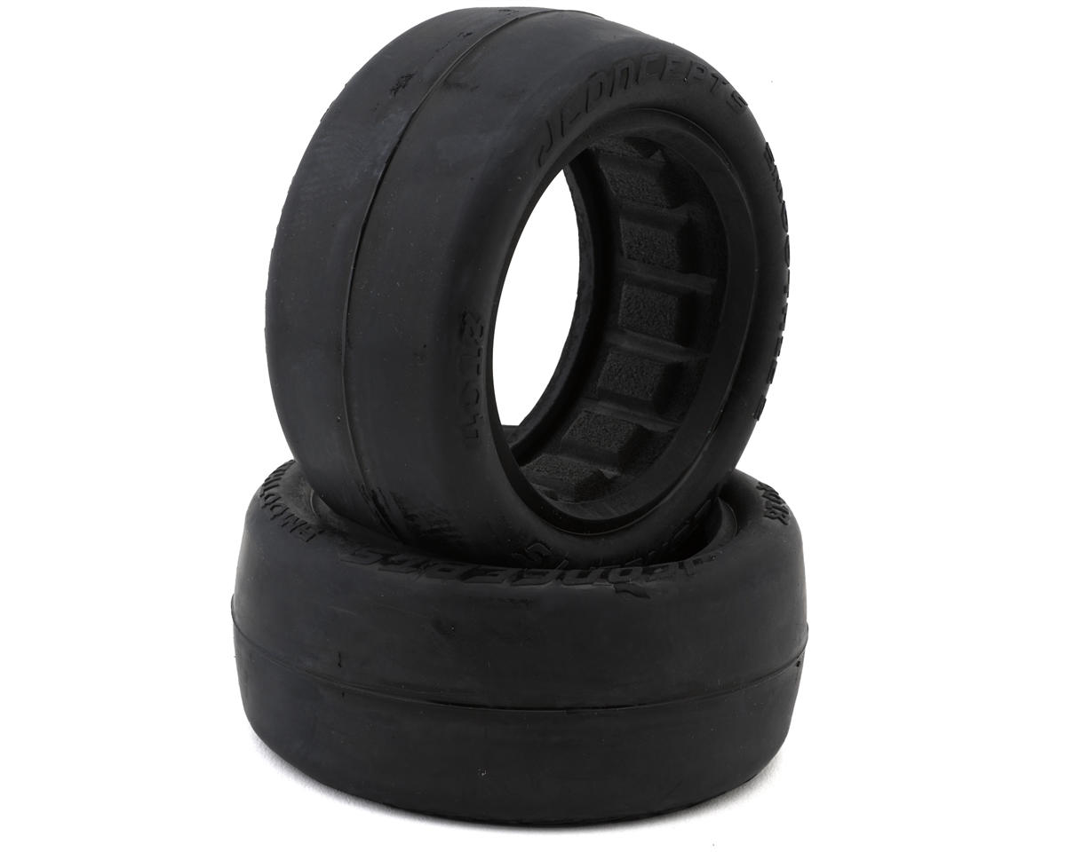 JConcepts Smoothie 2 2.2" 2WD Front Buggy Tires (2) (Blue) – image 1