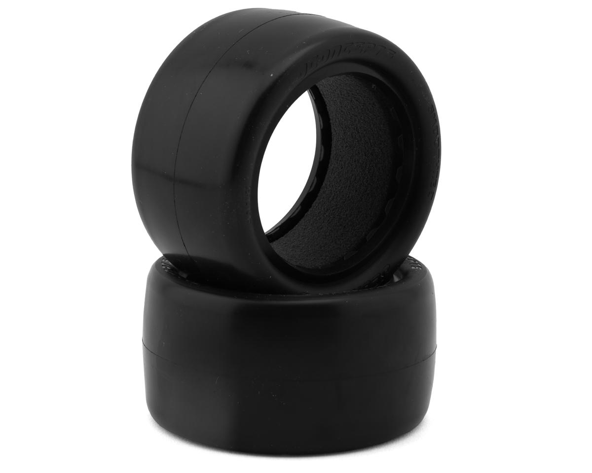 JConcepts Smoothie 3 2.2" Rear Buggy Tires (2) (Green) – image 1