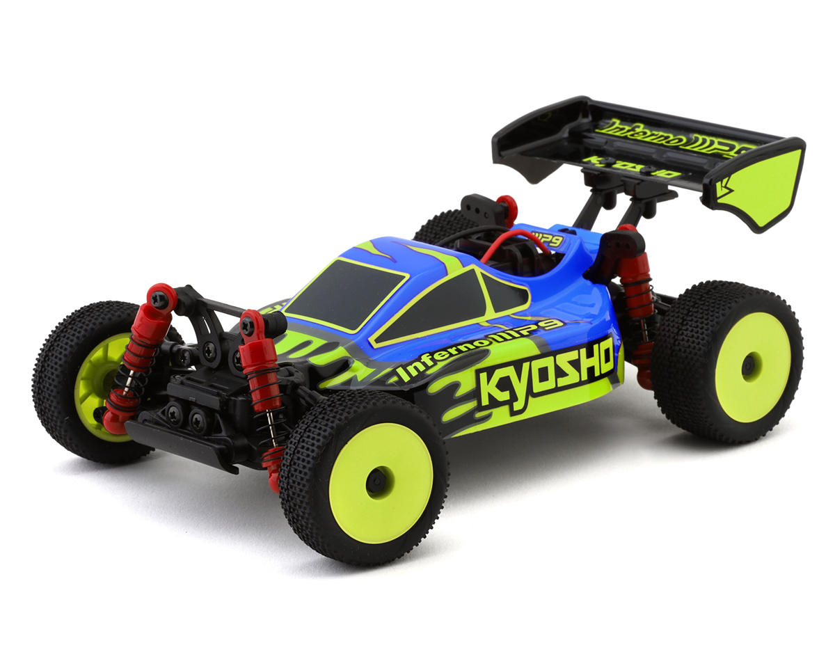 Kyosho MB-010 Mini-Z Inferno MP9 Electric 4WD Micro Buggy Readyset (Blue/Yellow) – image 1