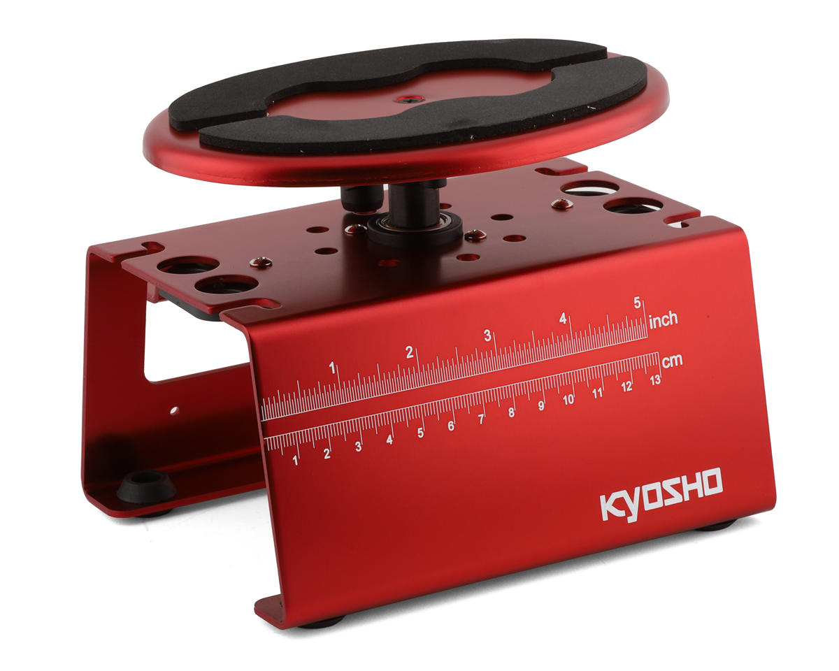 Kyosho Maintenance Stand (Red) (High) – image 1