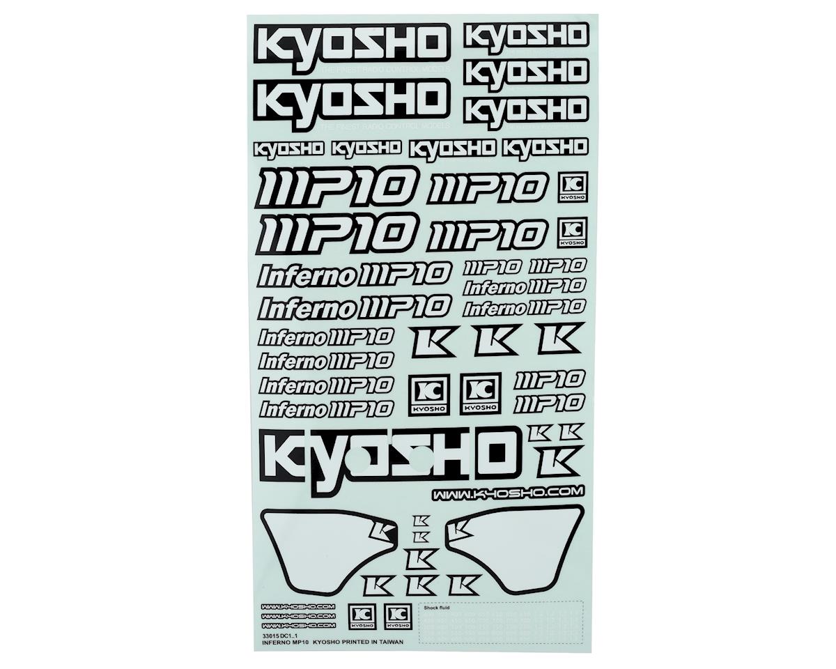 Kyosho MP10 Decal Sheet – image 1
