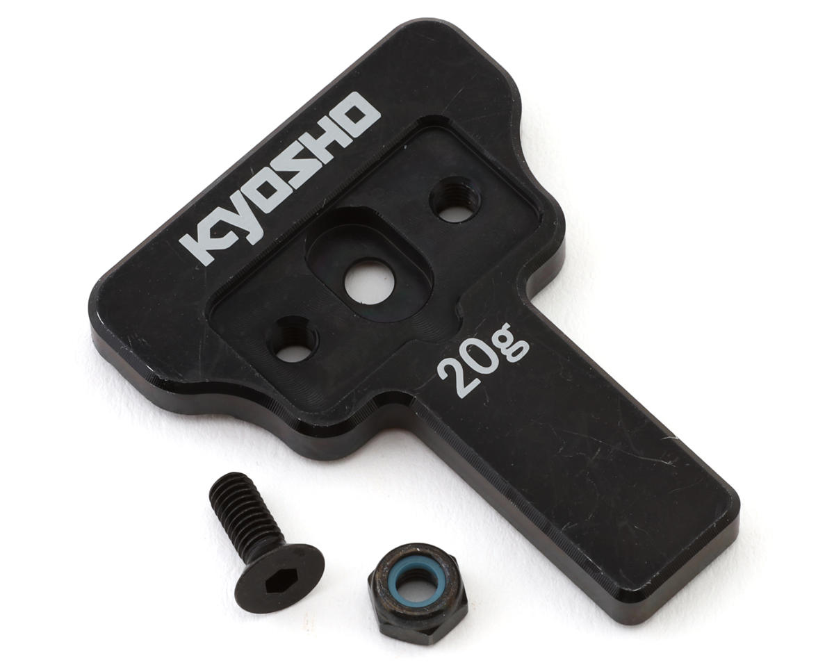 Kyosho MP10 Front Chassis Weight (20g) – image 1