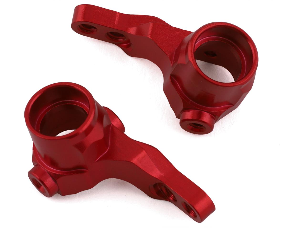 Kyosho MB-010 Aluminum Knuckle Set (Red) (2) – image 1