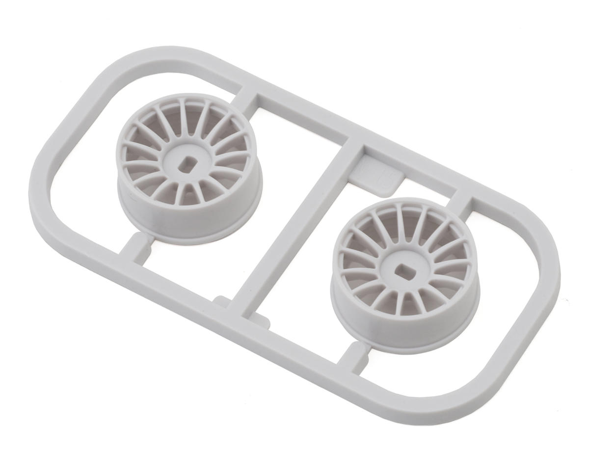 Kyosho Mini-Z AWD Multi Spokes Narrow Wheels (White) (2) (1.5mm Offset) – image 1