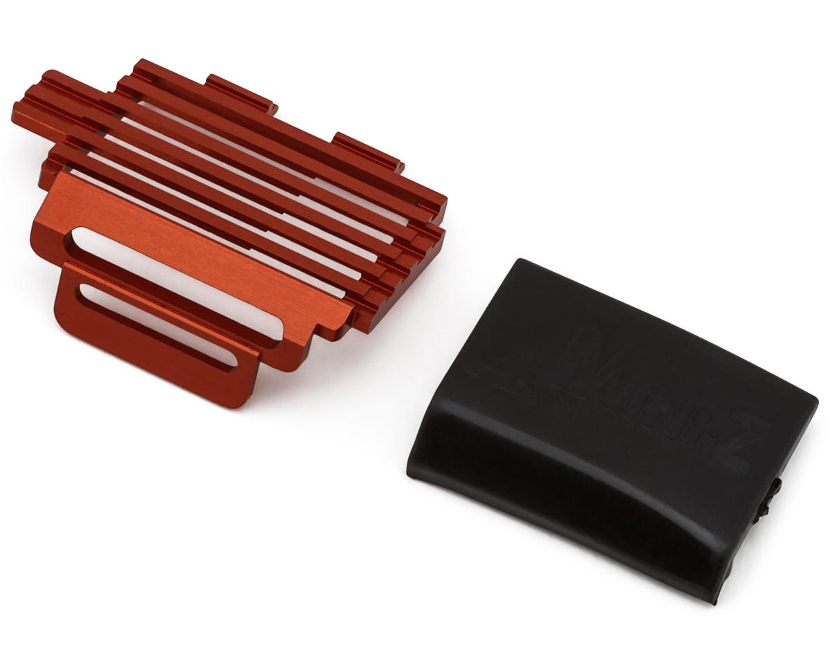 Kyosho Mini-Z AWD Aluminum Motor Cover (Orange) – image 1