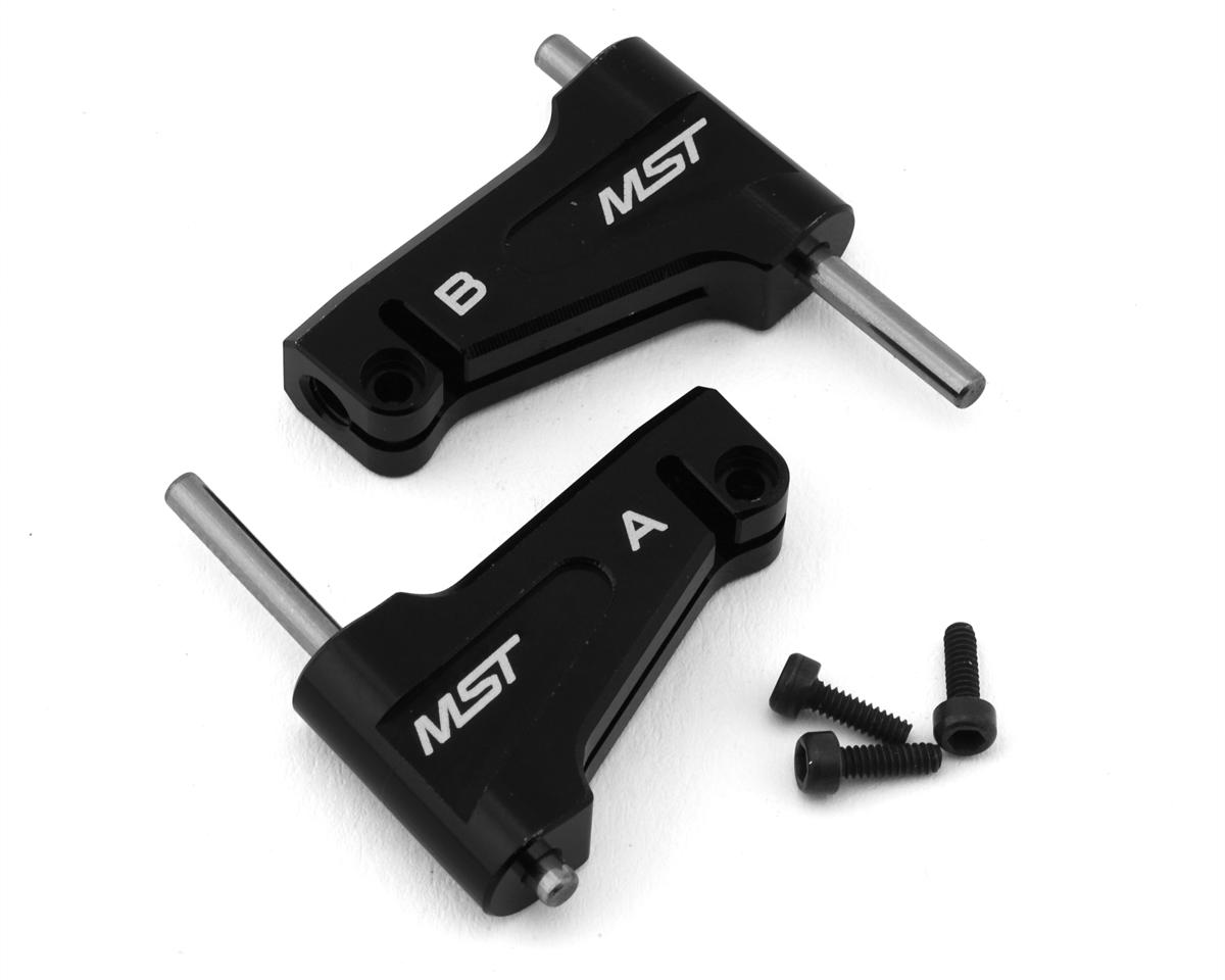 MST RMX 2.0 S Aluminum Upper Arms (Black) (2) – image 1