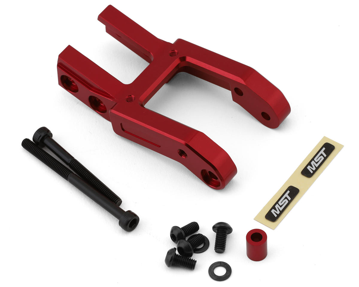MST RMX 2.0 Aluminum Integrated Upper Deck Connecter (Red) – image 1