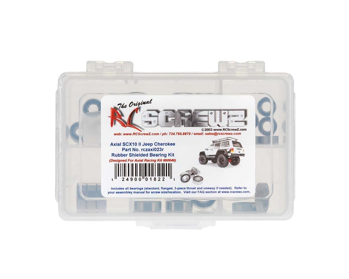 RC Screwz Rubber Shielded Bearing Kit SCX10 II (AXI90046) – image 1