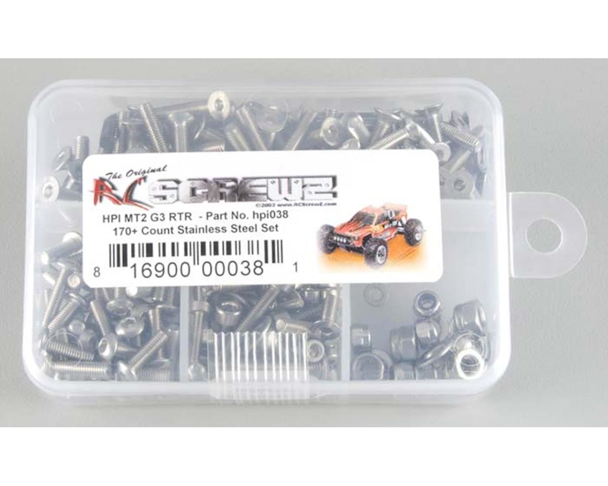 RC Screwz HPI RS4 MT2 G3.0 Stainless Steel Screw Kit – image 1