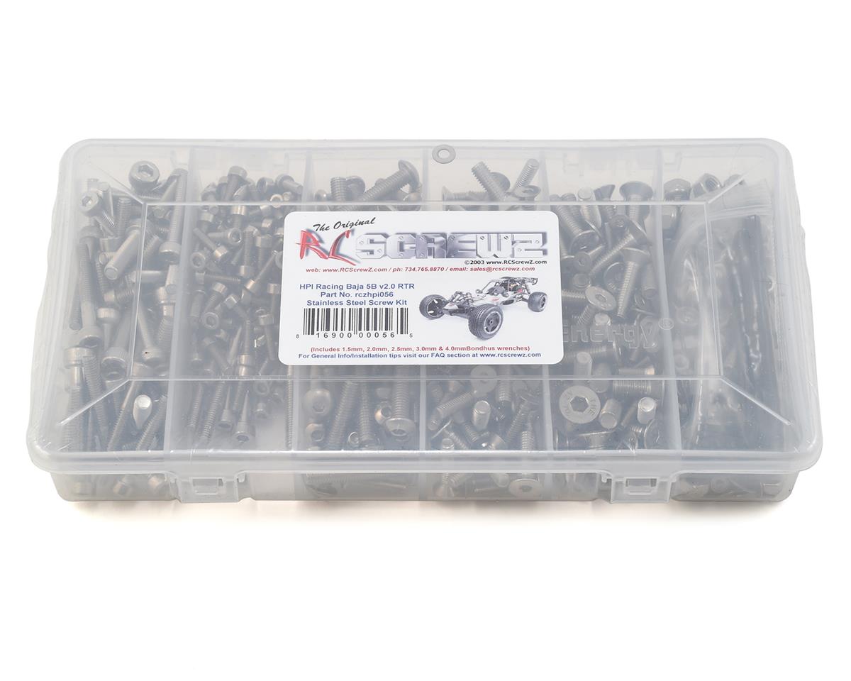RC Screwz HPI Racing Baja 5B v2.0 Stainless Steel Screw Kit – image 1