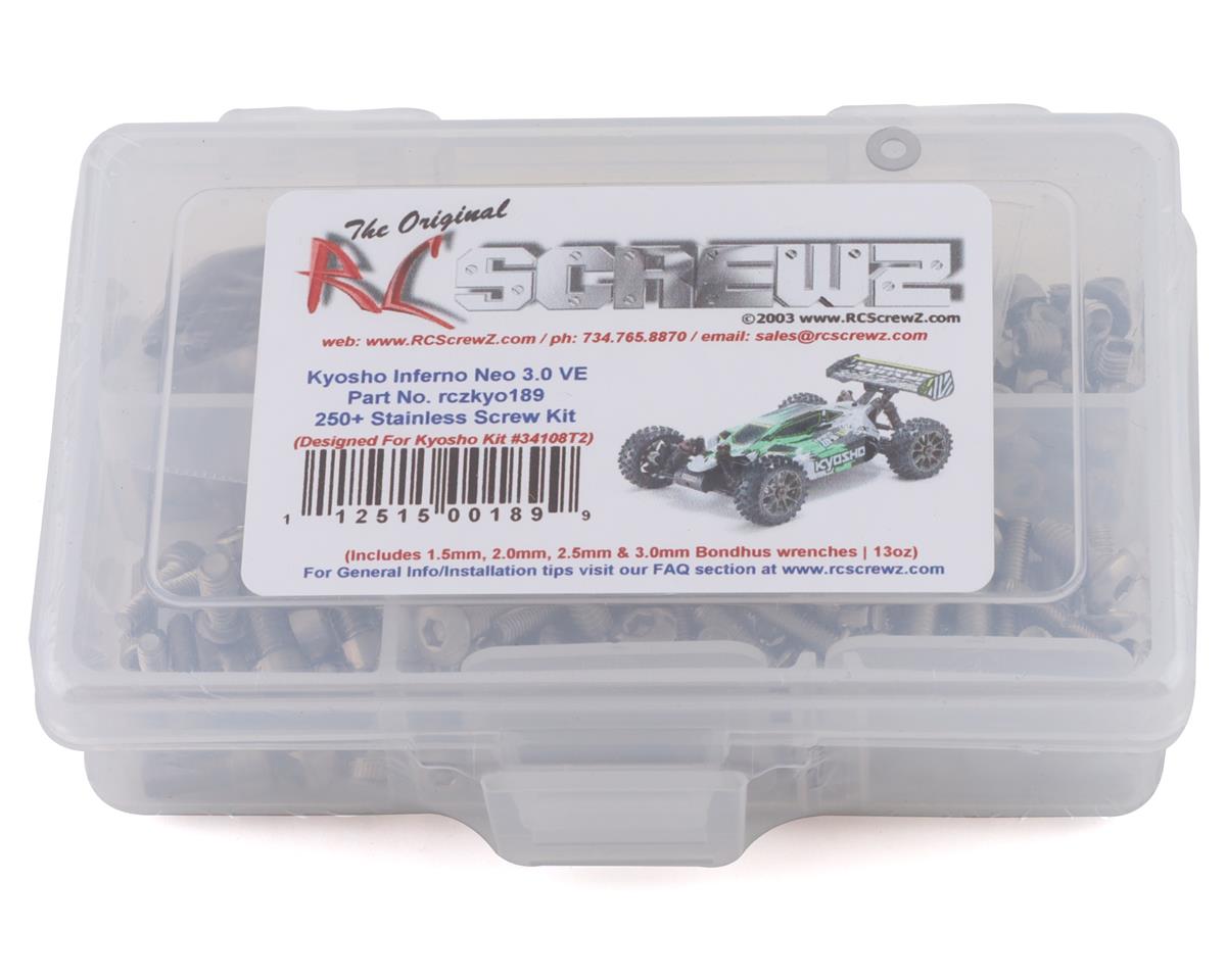 RC Screwz Kyosho Inferno NEO 3.0 VE Stainless Steel Screw Kit – image 1