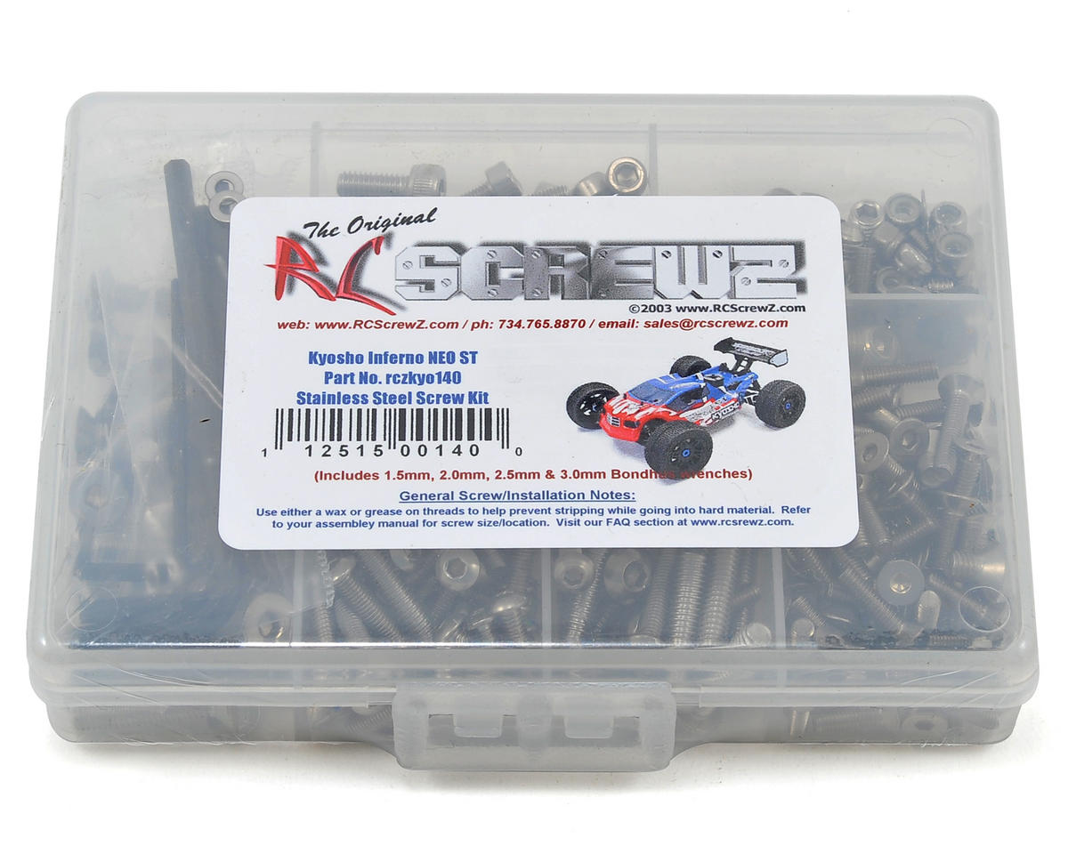 RC Screwz Kyosho Inferno NEO ST Stainless Steel Screw Kit – image 1