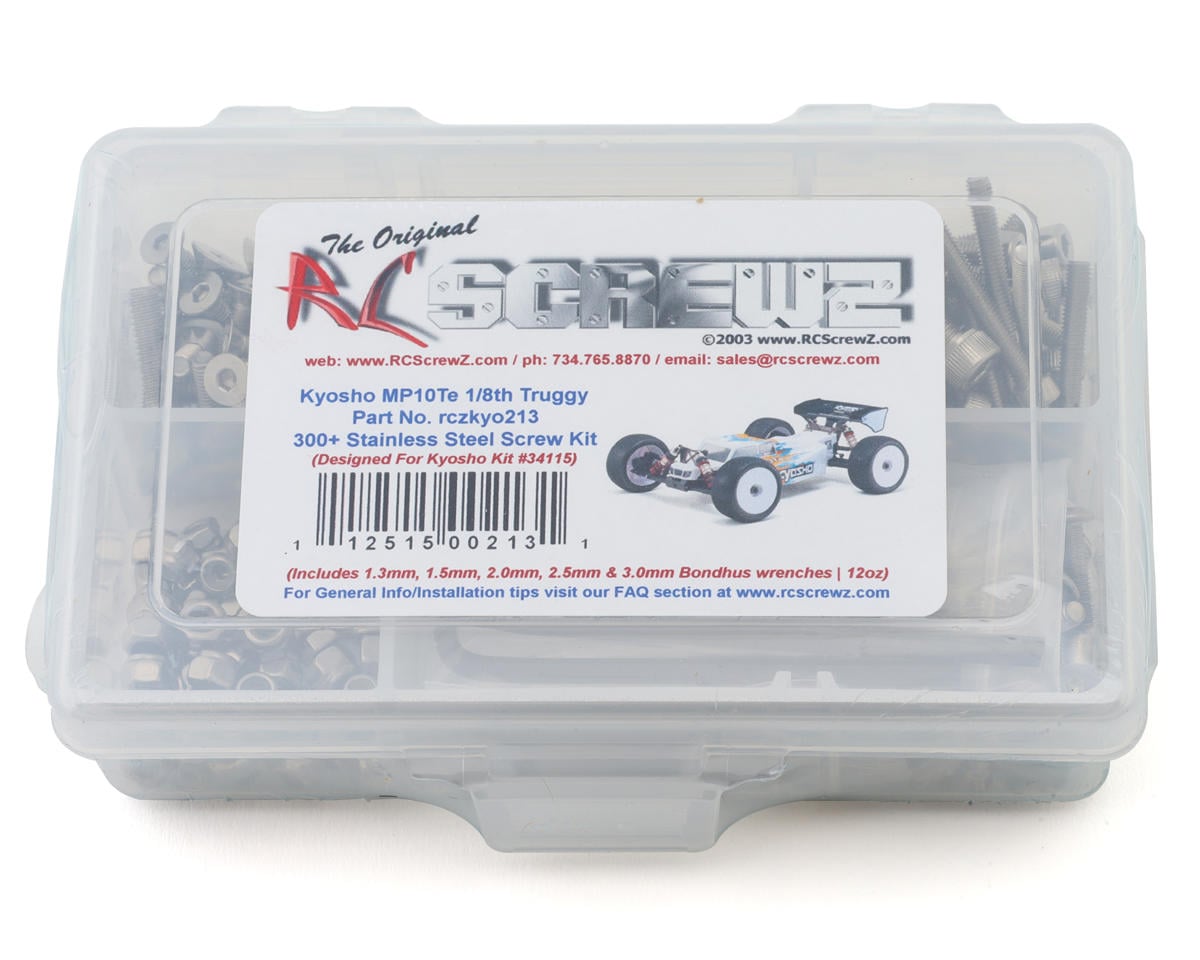 RC Screwz Kyosho Inferno MP10Te 1/8 Truggy Stainless Steel Screw Kit – image 1